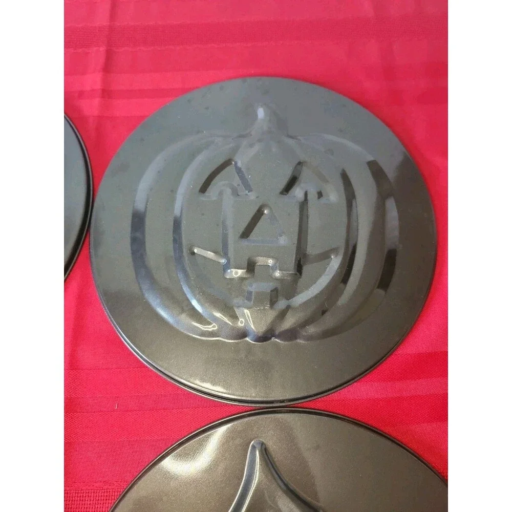 4pc Lot Holiday Springform Cake Pan Replace Bottoms Heart Tree Pumpkin Bunny